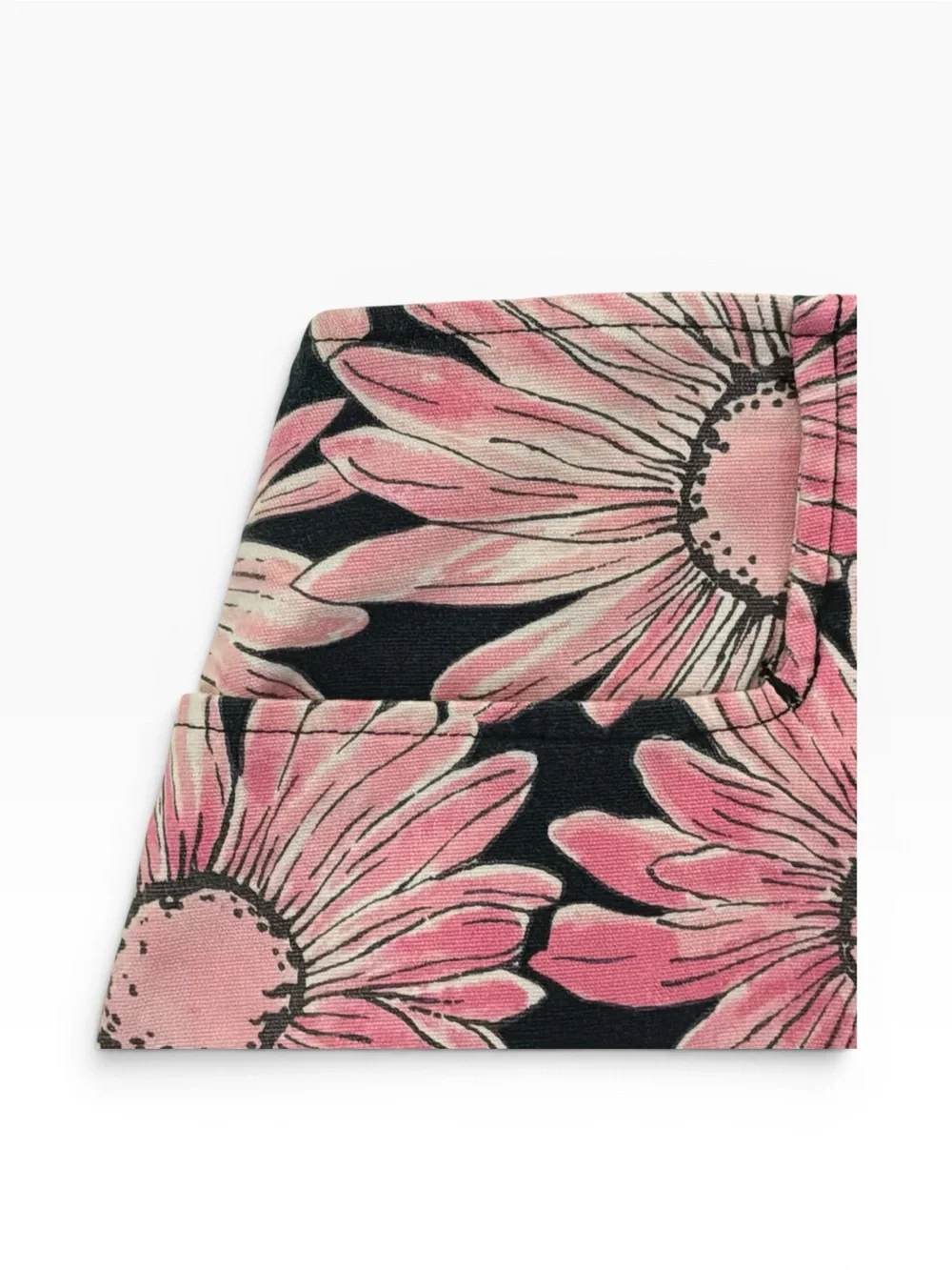 Talbots Pink Floral Pencil Skirt on Black